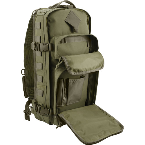 Barska GX-300 Loaded Gear Sling Backpack (OD Green)