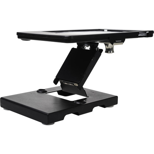 CTA Digital Flat-Folding Tabletop Security Stand for Apple iPad (5th- and 6th Gen), 9.7" iPad Pro, and iPad Air