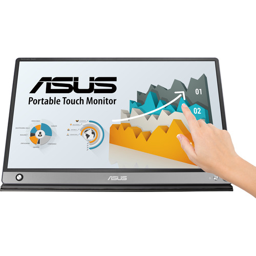 ASUS ZenScreen Touch MB16AMT 15.6" 16:9 Multi-Touch IPS Monitor