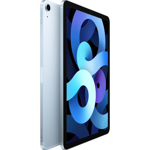 Apple 10.9" iPad Air (4th Gen, 256GB, Wi-Fi + 4G LTE, Sky Blue)