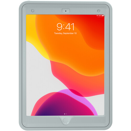 CTA Digital Protective Case with Grip and Kickstand for 10.2 and 10.5" iPads (White)