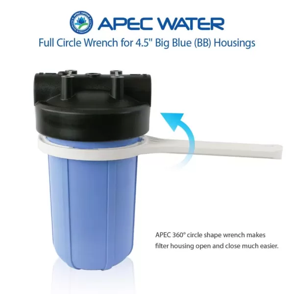 APEC Water Systems 360° Filter Housing Wrench for Whole House System with 4.5 in. Filter Cartridge