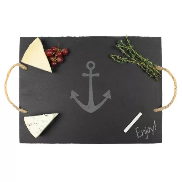 Cathy's Concepts Anchor Slate Serving Tray