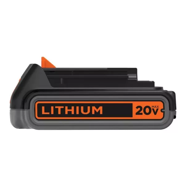 BLACK+DECKER 20-Volt MAX Lithium-Ion Battery Pack 2.0Ah