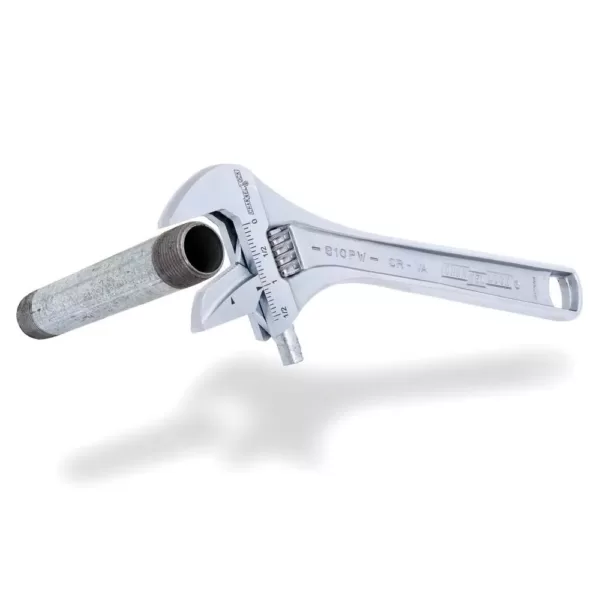 Channellock Reversible Jaw 6 in. Chrome Adjustable/Pipe Wrench