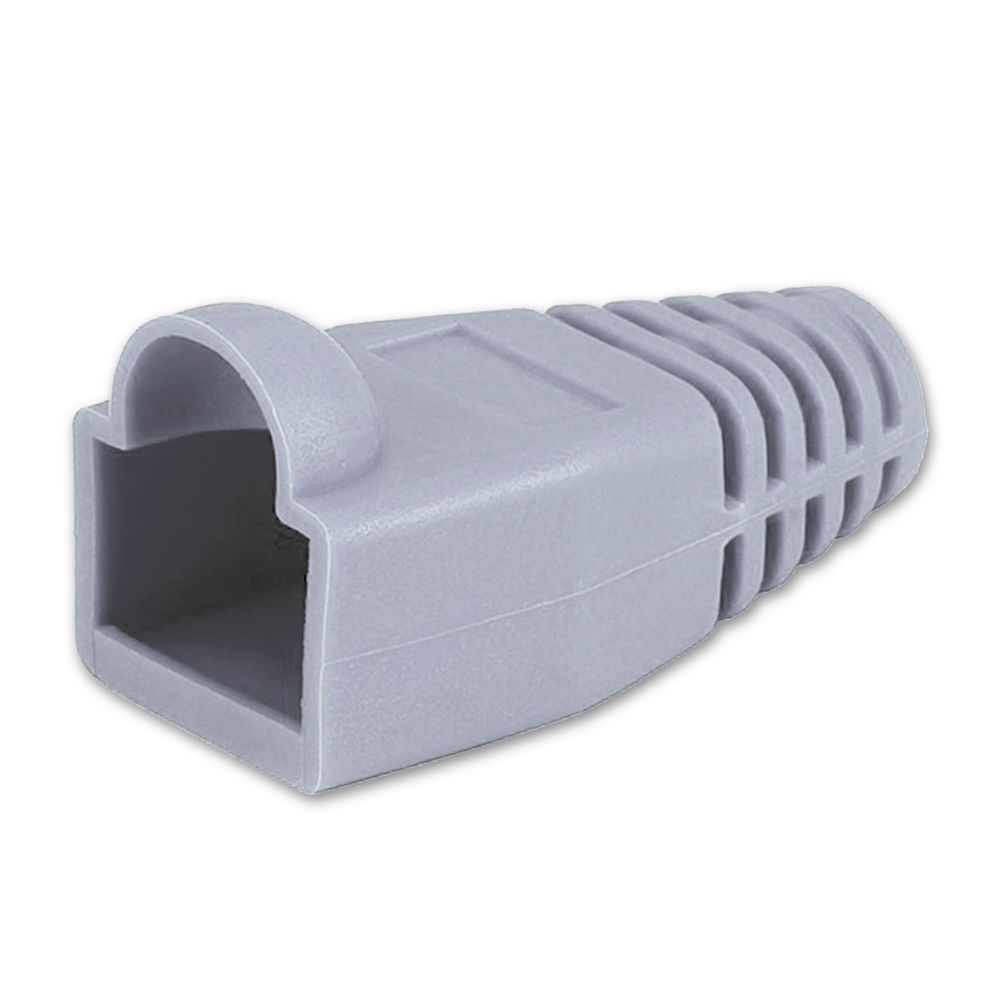 Comprehensive RJ45 Snagless Boot (Gray, 50-Pack)