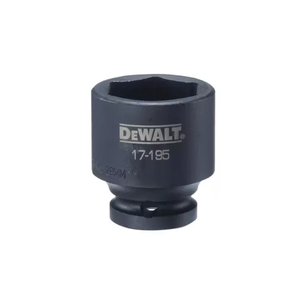 DEWALT 1/2 in. Drive 29 mm 6-Point Impact Socket