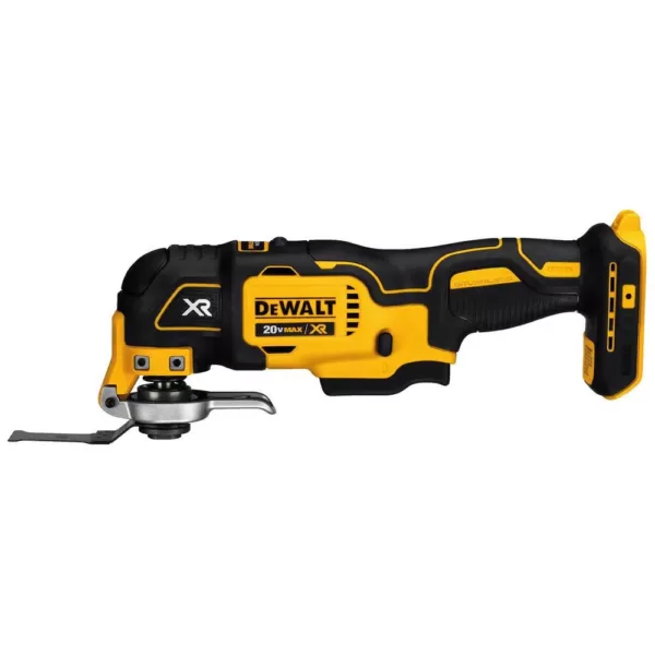 DEWALT 20-Volt MAX XR Cordless Brushless Oscillating Multi-Tool with (1) 20-Volt 1.5Ah Battery & Charger