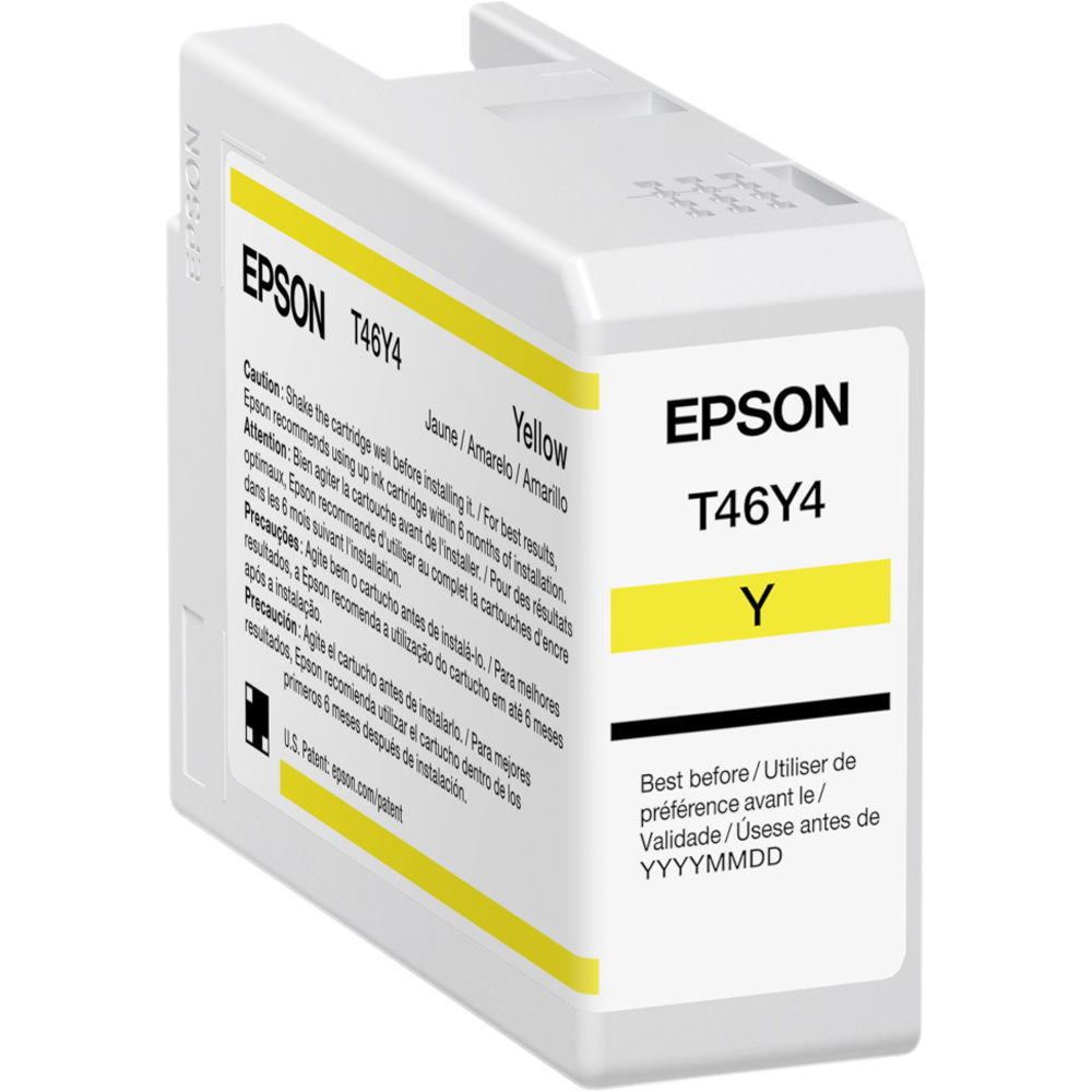 Epson T46Y Yellow UltraChrome PRO10 Ink Cartridge (50mL)