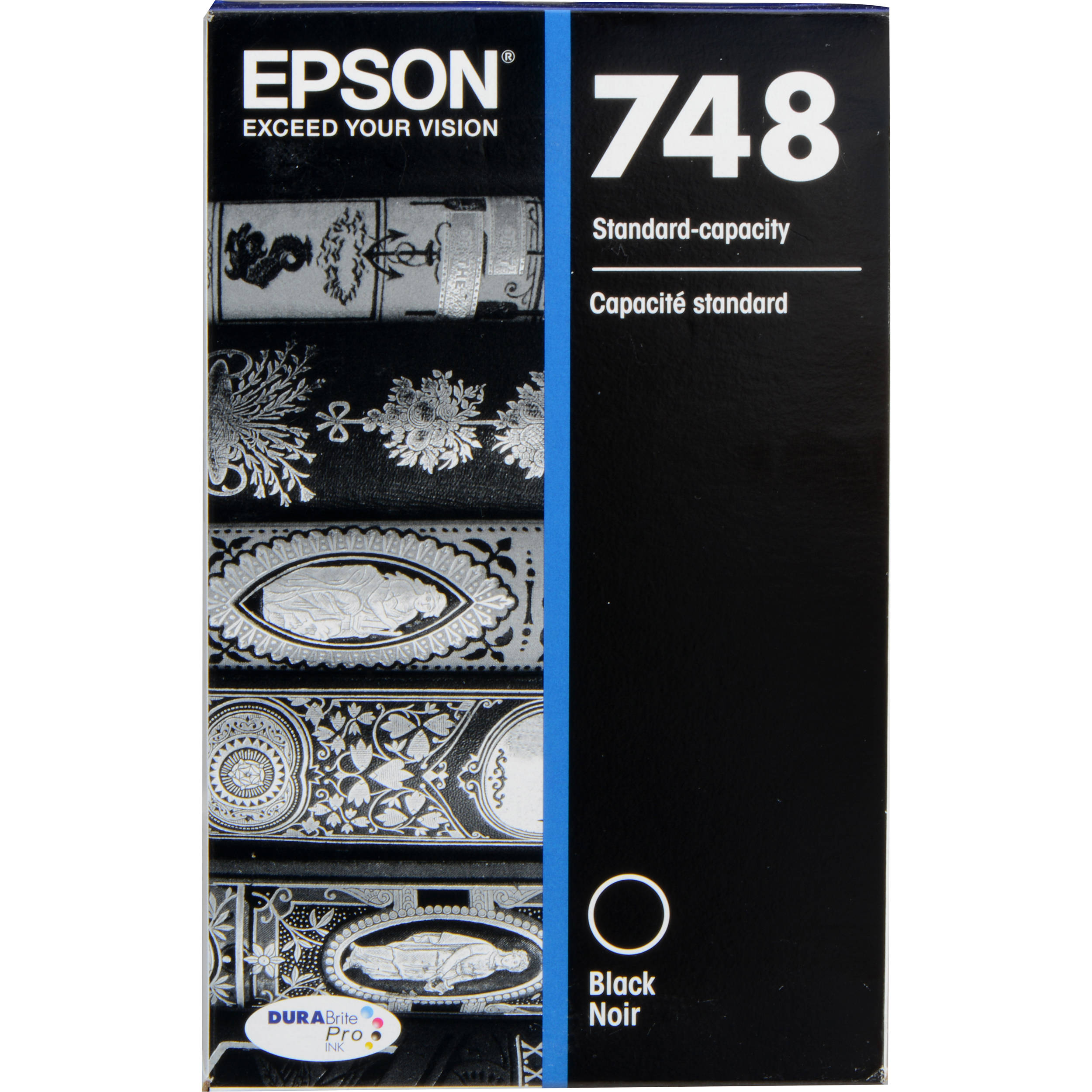 Epson 748 Standard-Capacity Black Ink Cartridge