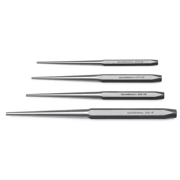 GEARWRENCH Long Taper Punch Set (4-Piece)