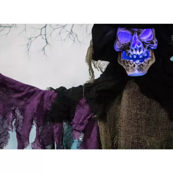 Haunted Hill Farm 6 ft. Skeleton Witch Halloween Prop