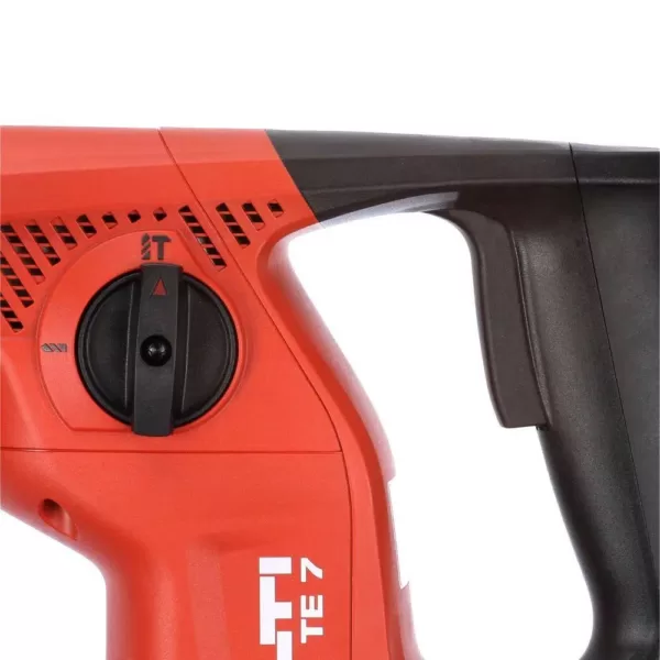 Hilti 120-Volt SDS-Plus TE-7 Corded Rotary Hammer Drill Kit with 4 TE-CX Hammer Drill Bits