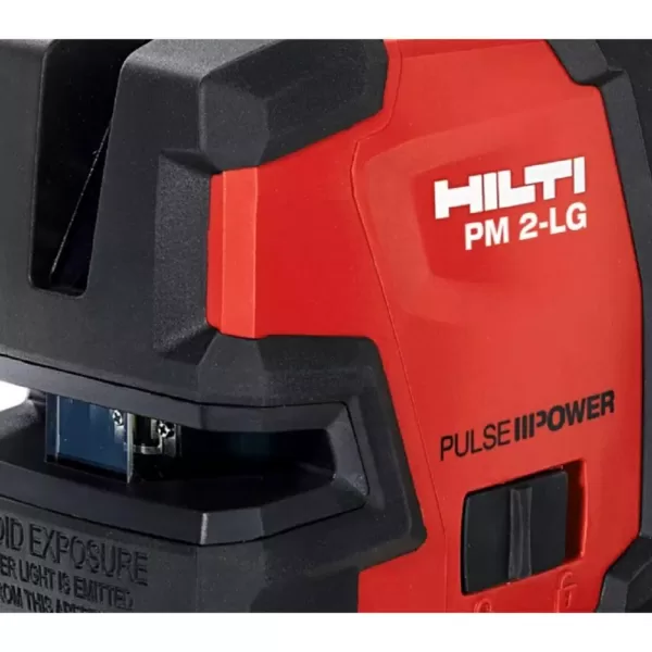 Hilti PM 2-LG Green Line Laser with PMA 82 Magnetic Bracket