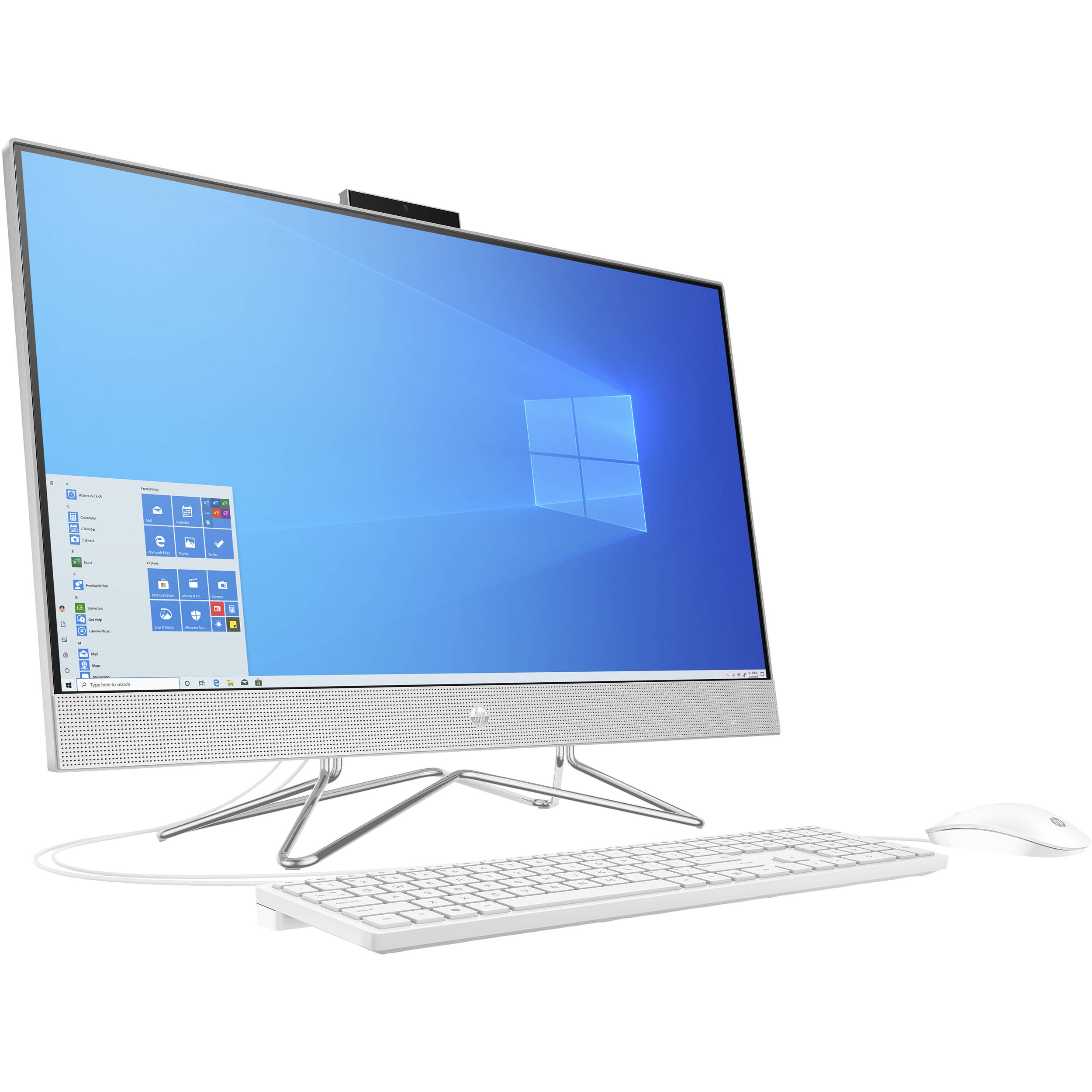 HP 27" Multi-Touch All-in-One Desktop Computer (Natural Silver)