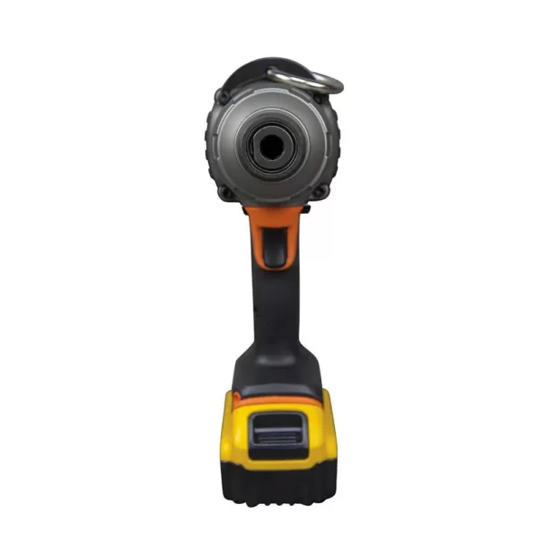 Klein Tools 20-Volt Brushless Cordless 7/16 in. Impact Wrench with Two 4.0 Ah Batteries and Charger