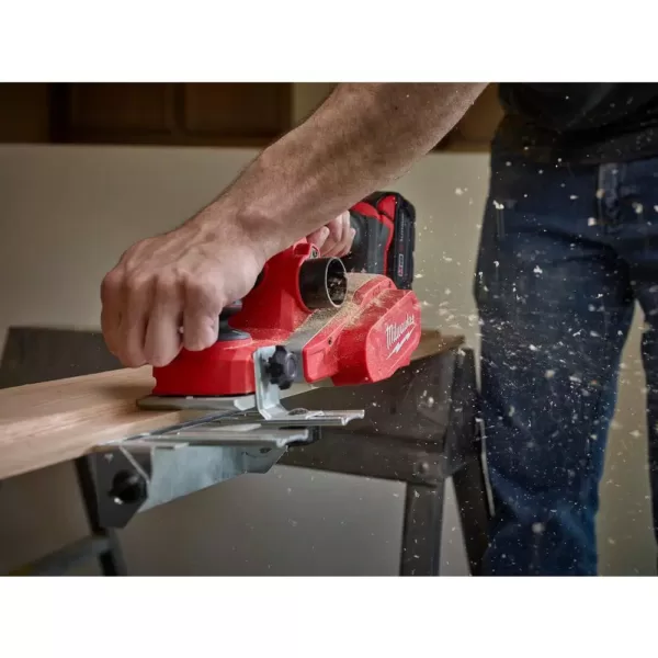 Milwaukee M18 FUEL 18-Volt Lithium-Ion Brushless Cordless Jig Saw/Compact Router/3-1/4 in. Planer Combo Kit (3-Tool)