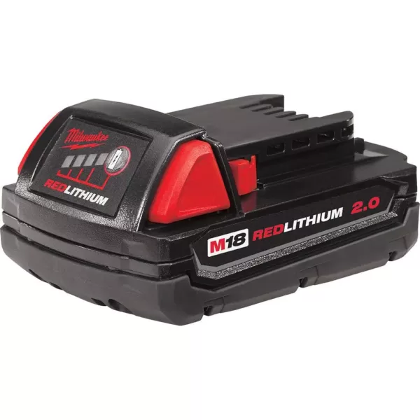 Milwaukee M18 18-Volt Lithium-Ion Compact Battery Pack 2.0Ah (2-Pack)
