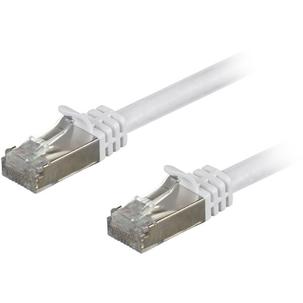 Monoprice Entegrade Cat7 S/FTP Double-Shielded Ethernet Patch Cable (100', White)