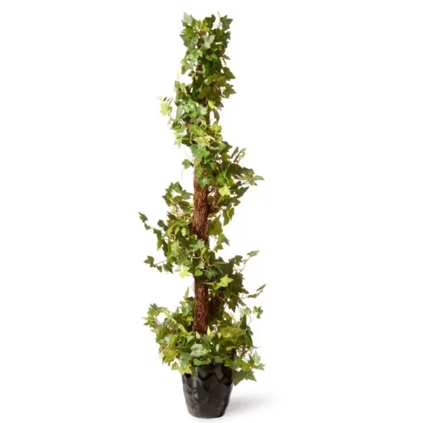 National Tree Company 48 in. Ivy Spiral Topiary