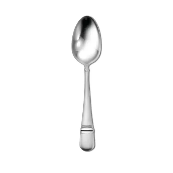 Oneida Satin Astragal Oval Bowl Soup/Dessert Spoons 18/10 Stainless Steel (Set of 12)