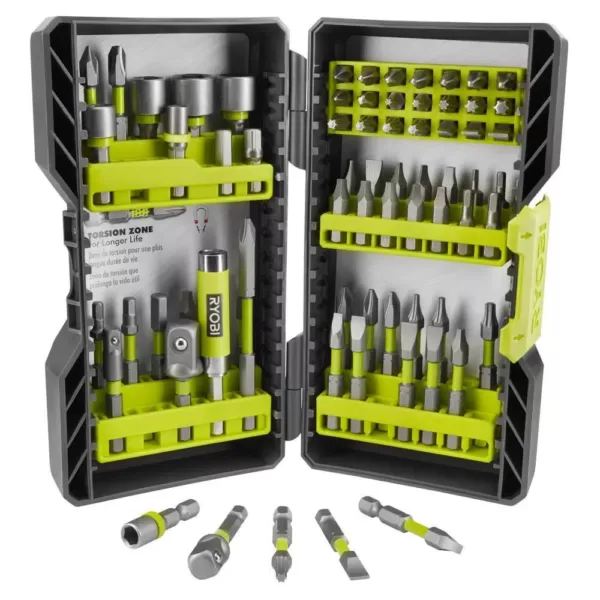 RYOBI Impact Rated Driving Kit With (8-pc) Impact Rated Driving Kit
