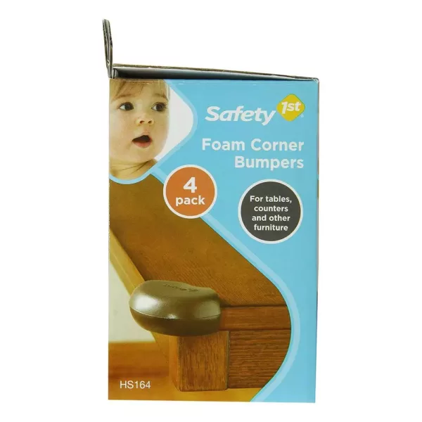 Safety 1st Espresso Foam Corner Bumpers (4-Pack)
