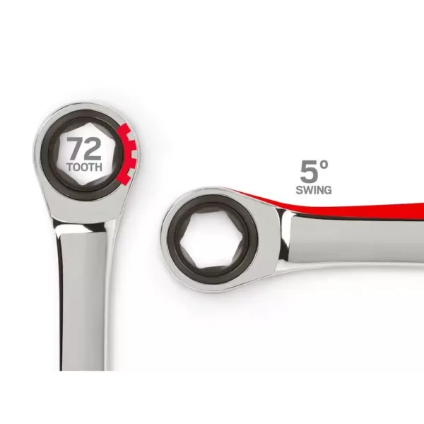 TEKTON 7/8 in. Ratcheting Combination Wrench