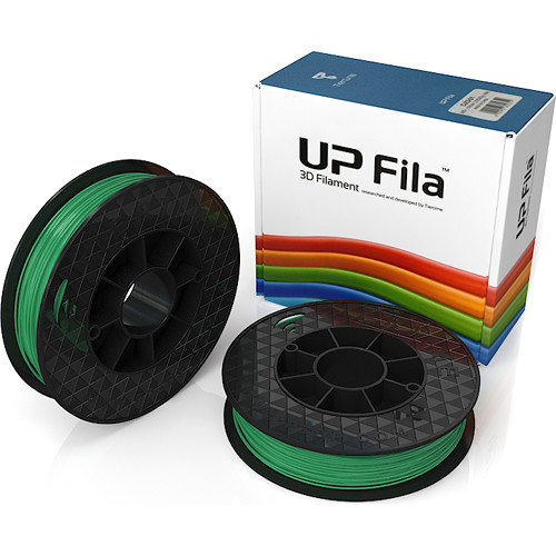 Tiertime UP Fila ABS+ Filaments (Green, 2 x 500g)