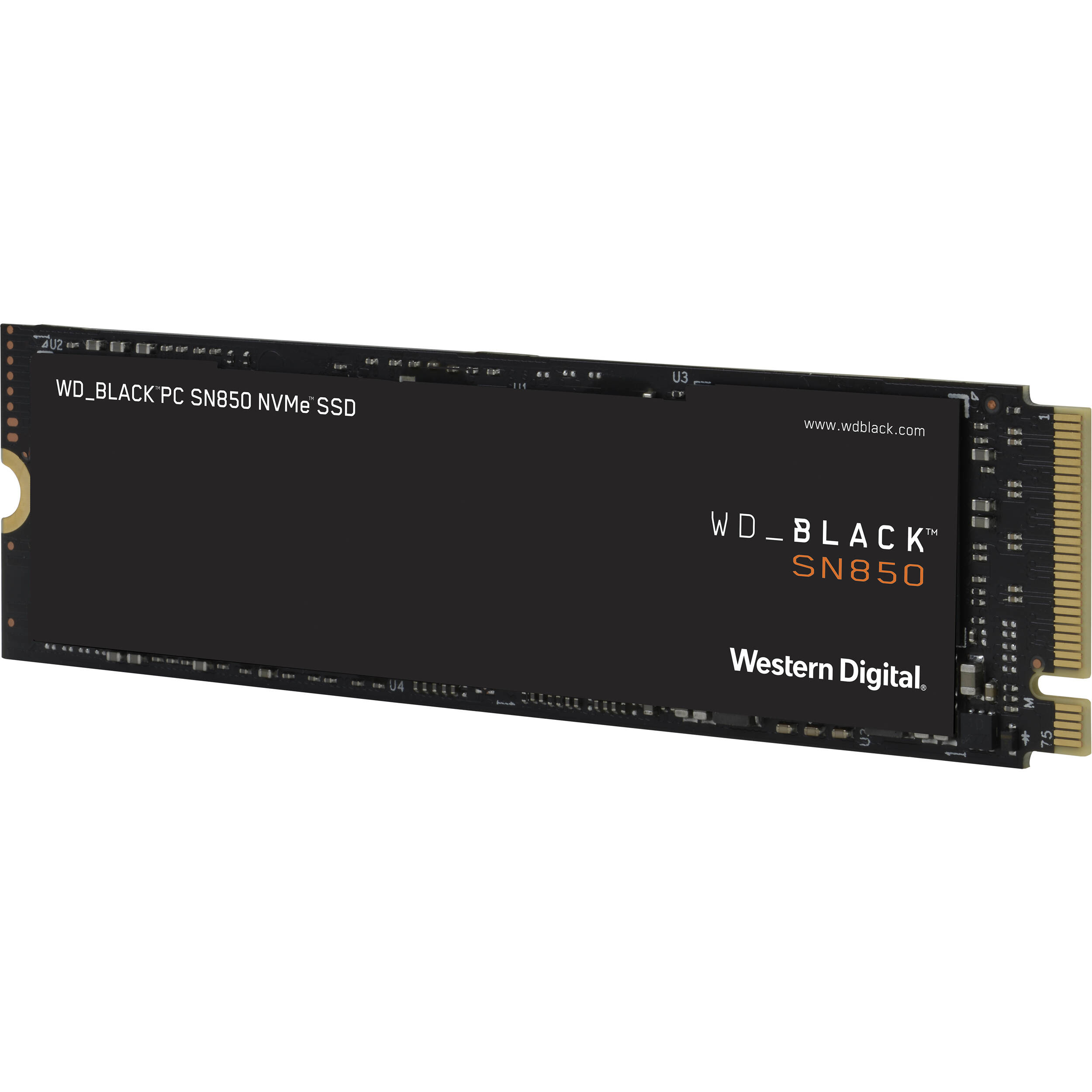 WD 1TB WD_Black SN850 Gaming Internal NVMe PCIe 4.0 SSD without Heatsink