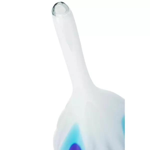 IMAX Toledo White Glass Vases (Set of 3)