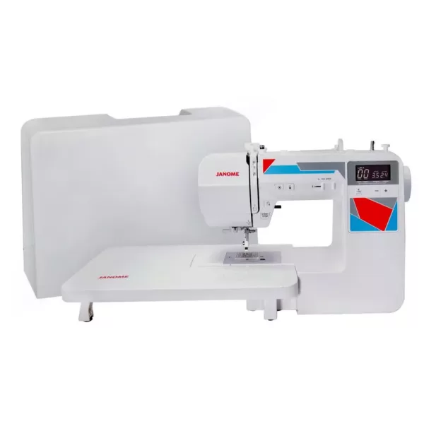 Janome MOD-100Q Quilting and Sewing Machine with Bonus Quilting Accessories